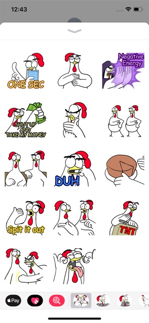 Chicken Bro 19 Sticker Pack(圖3)-速報App