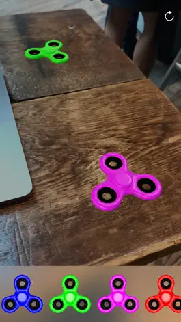 Game screenshot AR Fidget Spinner apk