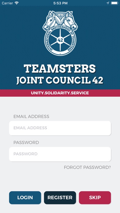 Teamsters Joint Council 42 screenshot 2