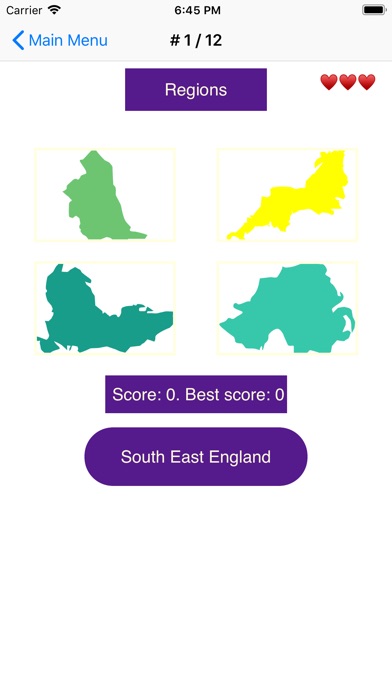 Regions of the United Kingdom screenshot 4