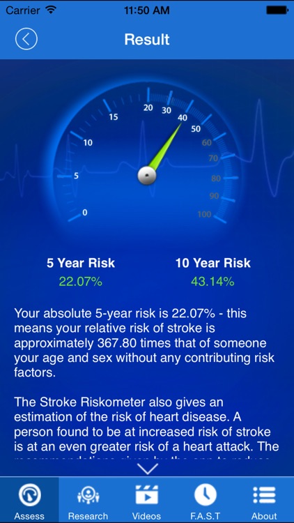 Stroke Riskometer screenshot-3