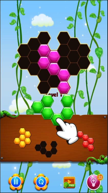 Super Hexa Block Puzzle 2019