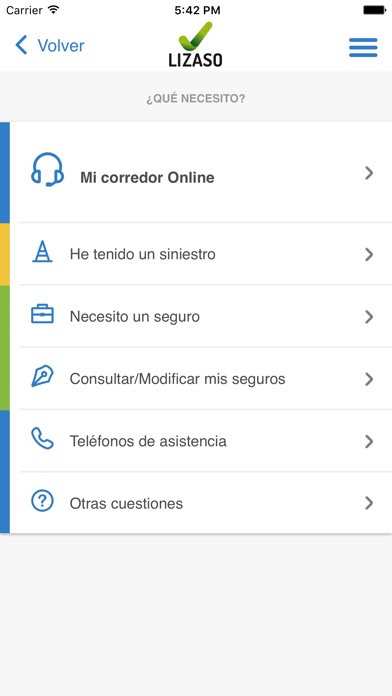 Lizaso Seguros App screenshot 3
