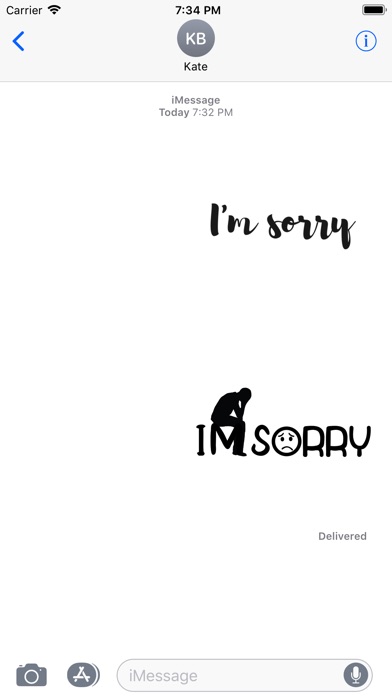 Say Sorry With Stickers screenshot 4