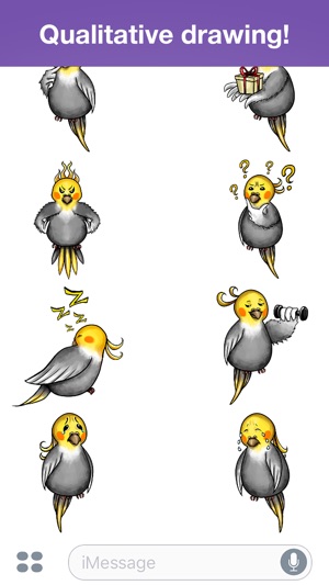 Parrot Alfred - Cute stickers(圖4)-速報App