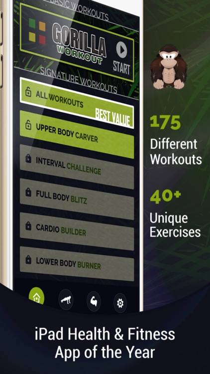 Gorilla Workout: Build Muscle screenshot-0