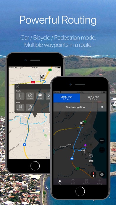 Guadeloupe Offline Navigation screenshot 3