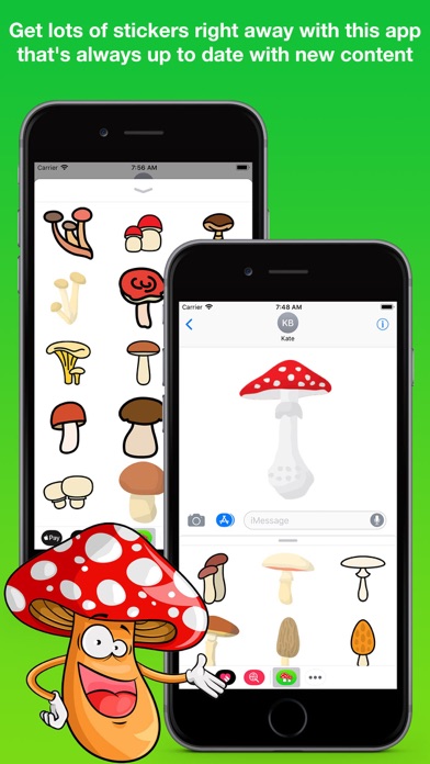 Mushroom Stickers Pro screenshot 3