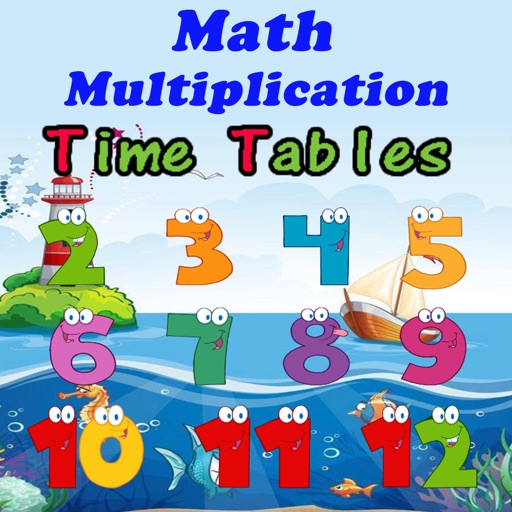 Easy Multiplication table learning math with audio