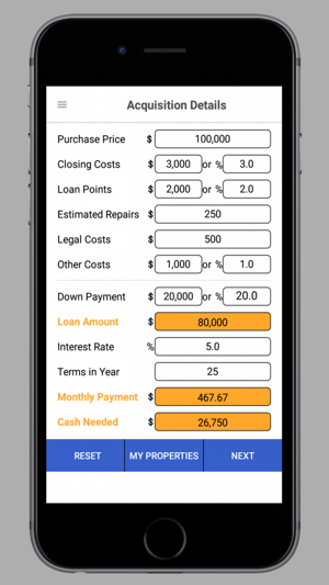 Investment Property Calculator