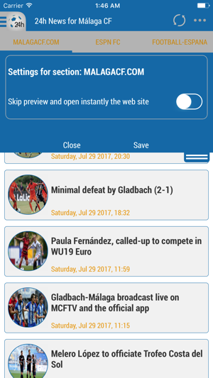 24h News for Málaga CF(圖2)-速報App