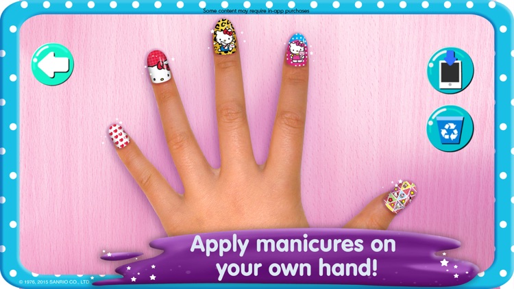 Hello Kitty Nail Salon screenshot-3