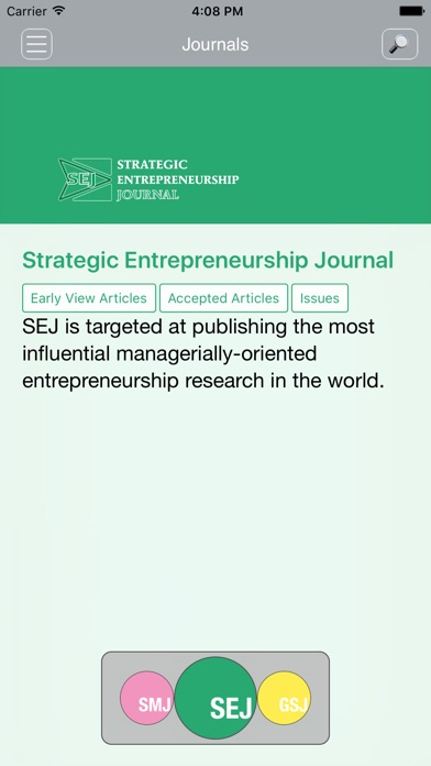 Strategic Management Society screenshot 4