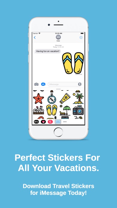 Travel Stickers for iMessage screenshot 4