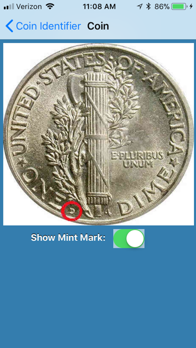 How to cancel & delete Coin ID/Mint Mark Locator from iphone & ipad 3