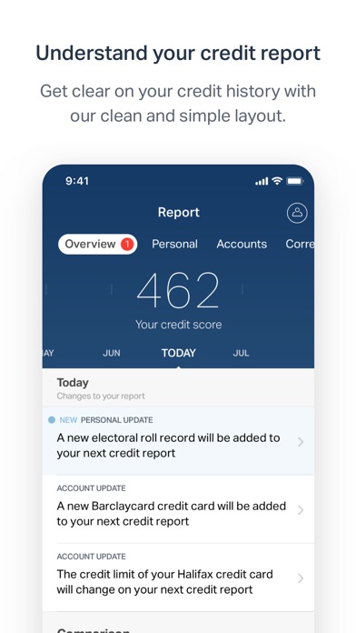 appapp io clearscore credit tracker