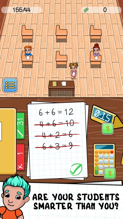 Idle Exam at School Education screenshot-3