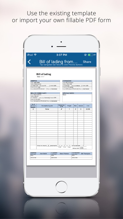 Bill of Lading Manager app screenshot-4