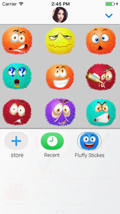 Fluffy Emoji :Animated Sticker screenshot 4