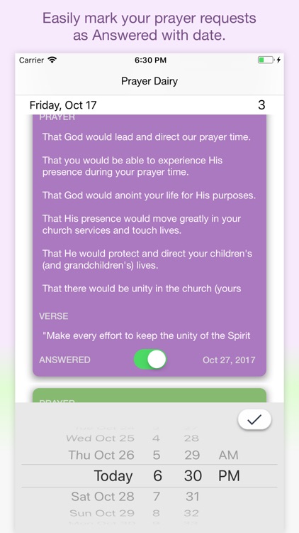 PrayerDiary - Pocket Edition