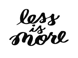 Laconic is a way to write a word but to means a lot