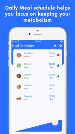 Meal Reminder - Time to Eat(圖2)-速報App