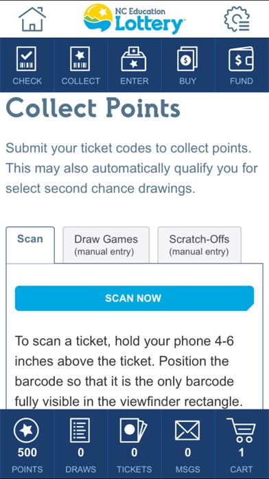 NC Lottery Official Mobile App screenshot 2