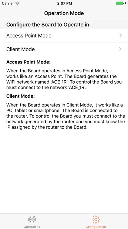 ACE Relay Control