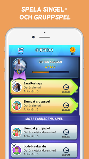 Quizedo - svensk frågesport(圖3)-速報App