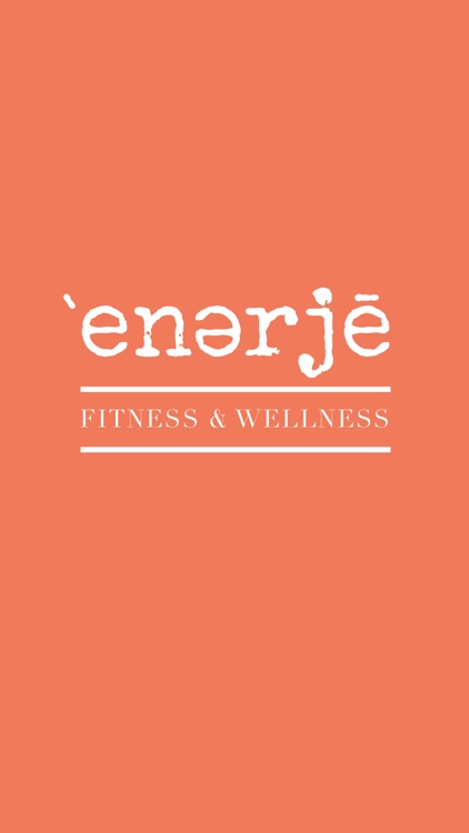 `enərjē fitness wellness