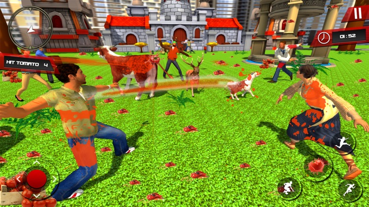 la tomatina, Fruit Fight Game screenshot-4