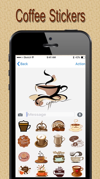 Good Morning Coffee Stickers screenshot 3