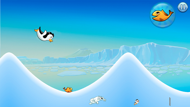 Racing Penguin: Slide and Fly!