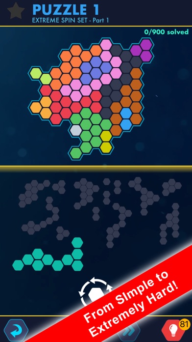 Hexa Block Ultimate! with Spin screenshot 3