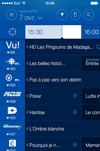 Bell Fibe TV screenshot 2