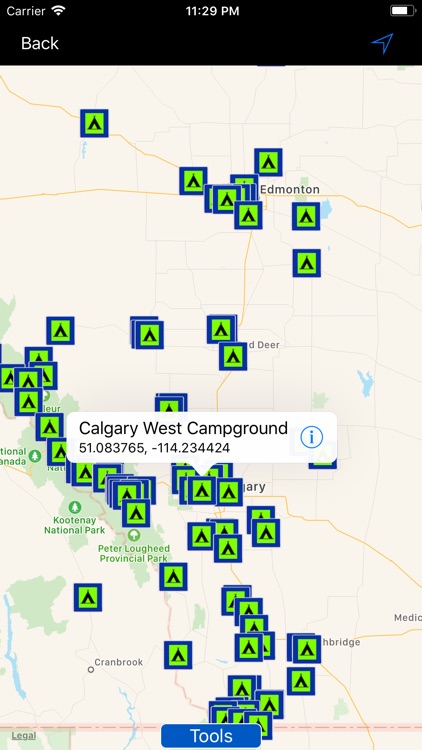 Alberta Campgrounds & RV's