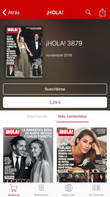 ¡HOLA! ESPAÑA Revista impresa