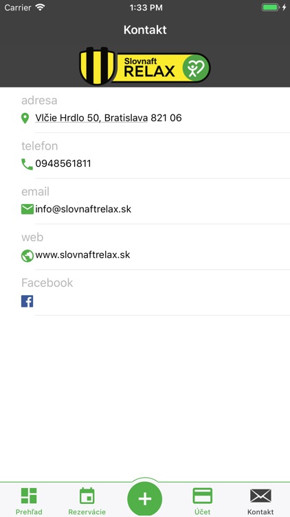 Slovnaft RELAX screenshot-3