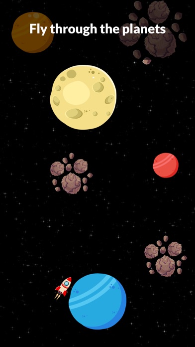 Space Game: Rocket & Asteroids screenshot 2
