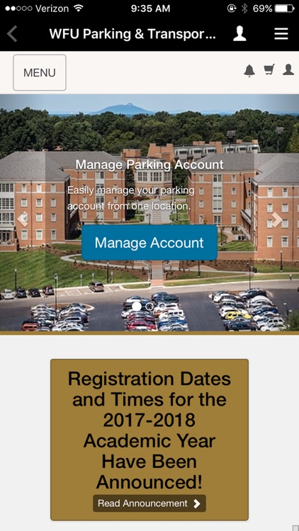 WFU Mobile Web