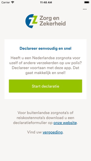 Zorg en Zekerheid - Declareren(圖1)-速報App