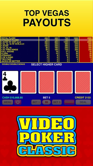 video poker classic free
