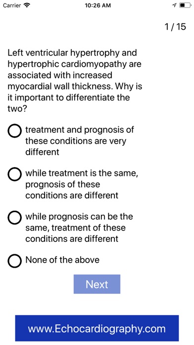 Echocardiography Questions screenshot 2