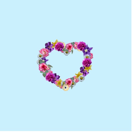 Floral Hearts Sticker Pack icon