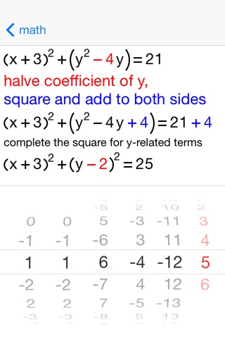 Circles and Equations screenshot 4