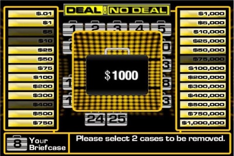 Deal Or No Deal Game screenshot 2