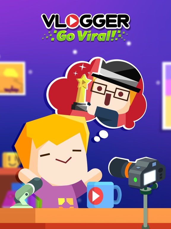 Игра Vlogger Go Viral - видео канал