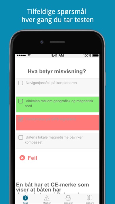 Båtførerprøven 2022 screenshot 3