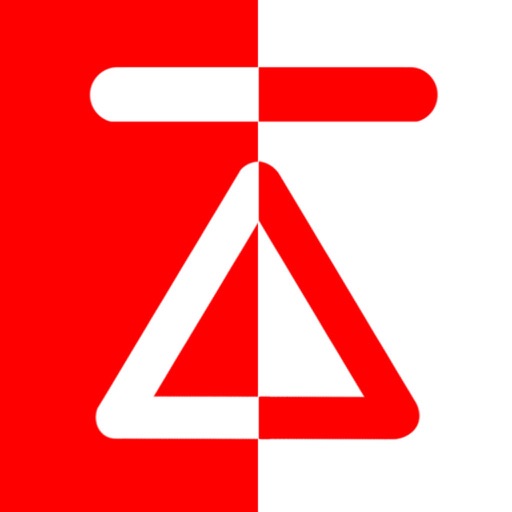 Inverted Red Or White Icon