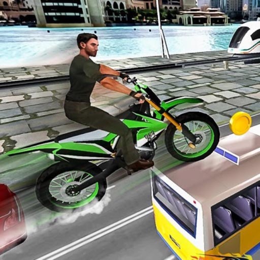 Motorbike Stunt: Street Drivin